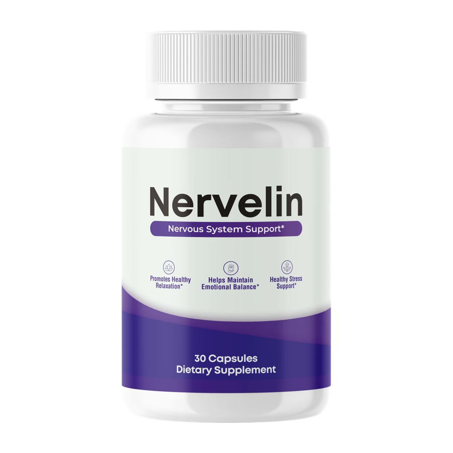 Nervelin nervous system support capsules bottle